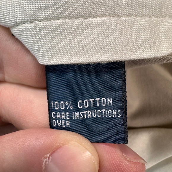 Polo Ralph Lauren Big Andrew Pants Men's 48x32 Khaki Pleated Cotton Classic - Picture 7 of 12